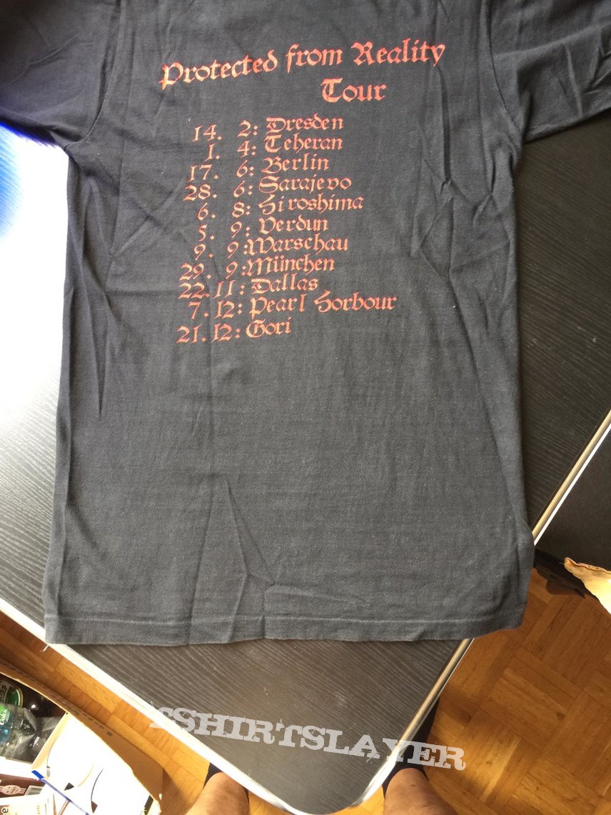 Living Death Protected from Reality shirt tour vintage Living Death Protected from Reality shirt tour vintage