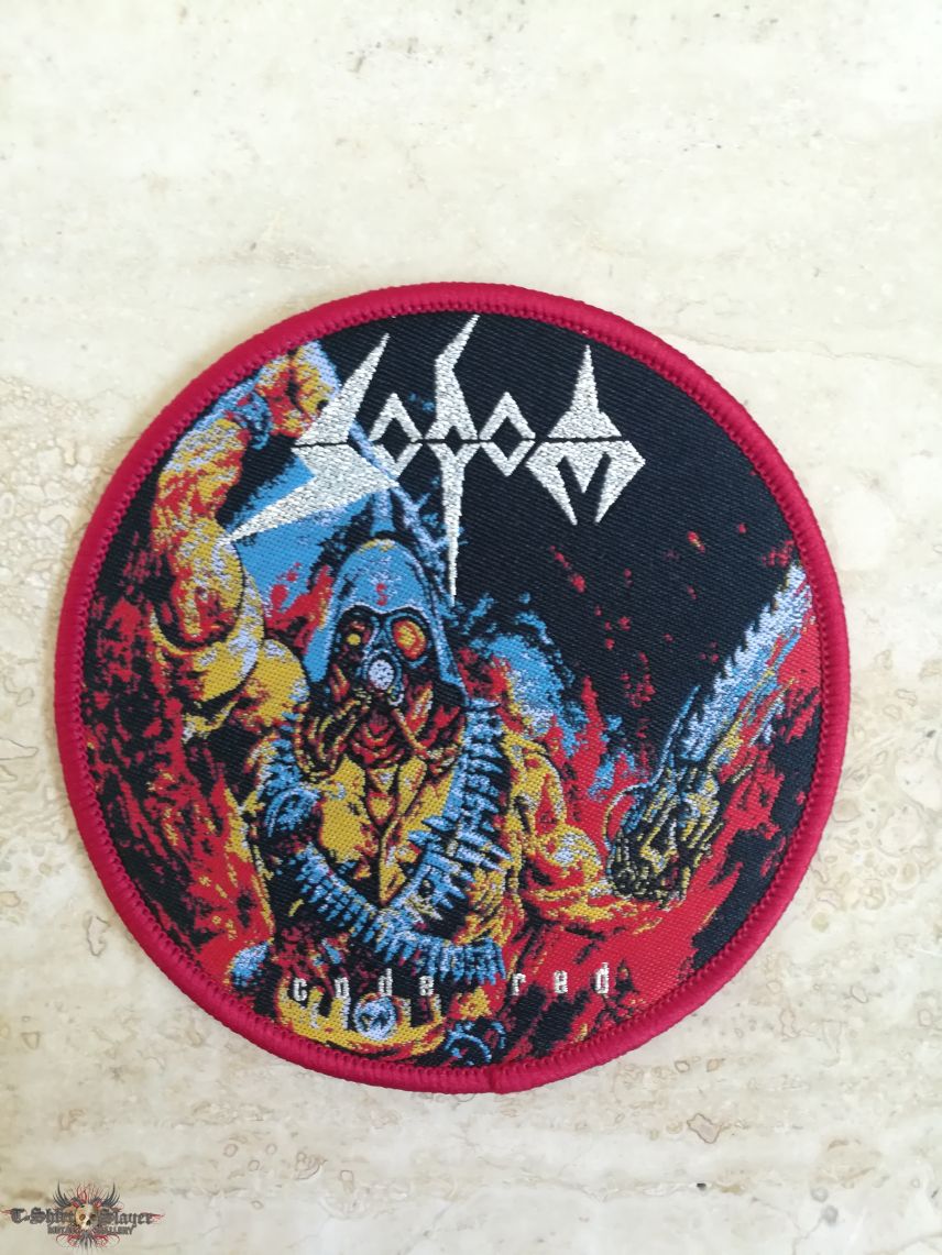 Sodom Code Red Patch (Circular-Red Border)