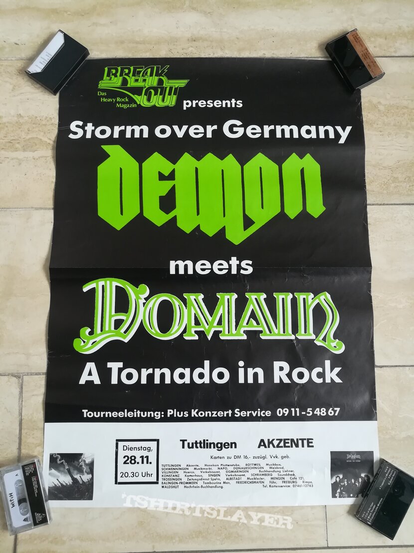 Demon meets Domain Tourposter 1990