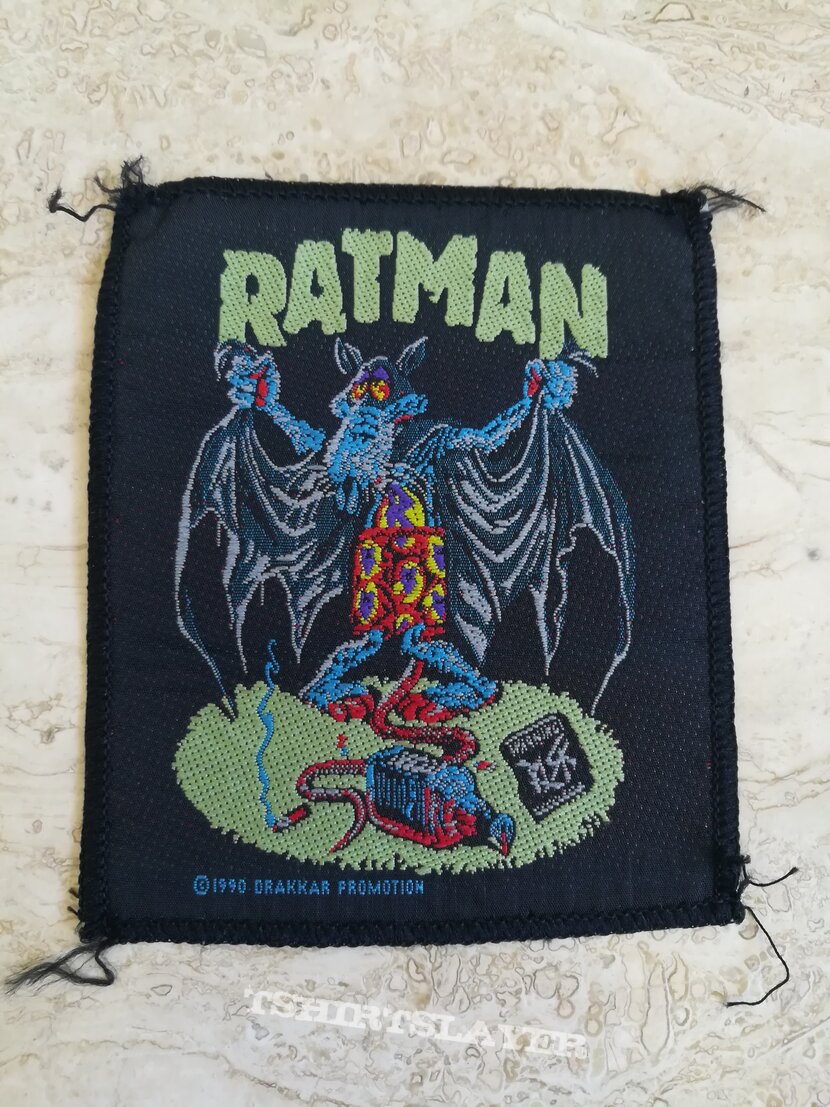 Risk Ratman Patch 1990 Drakkar Promotions