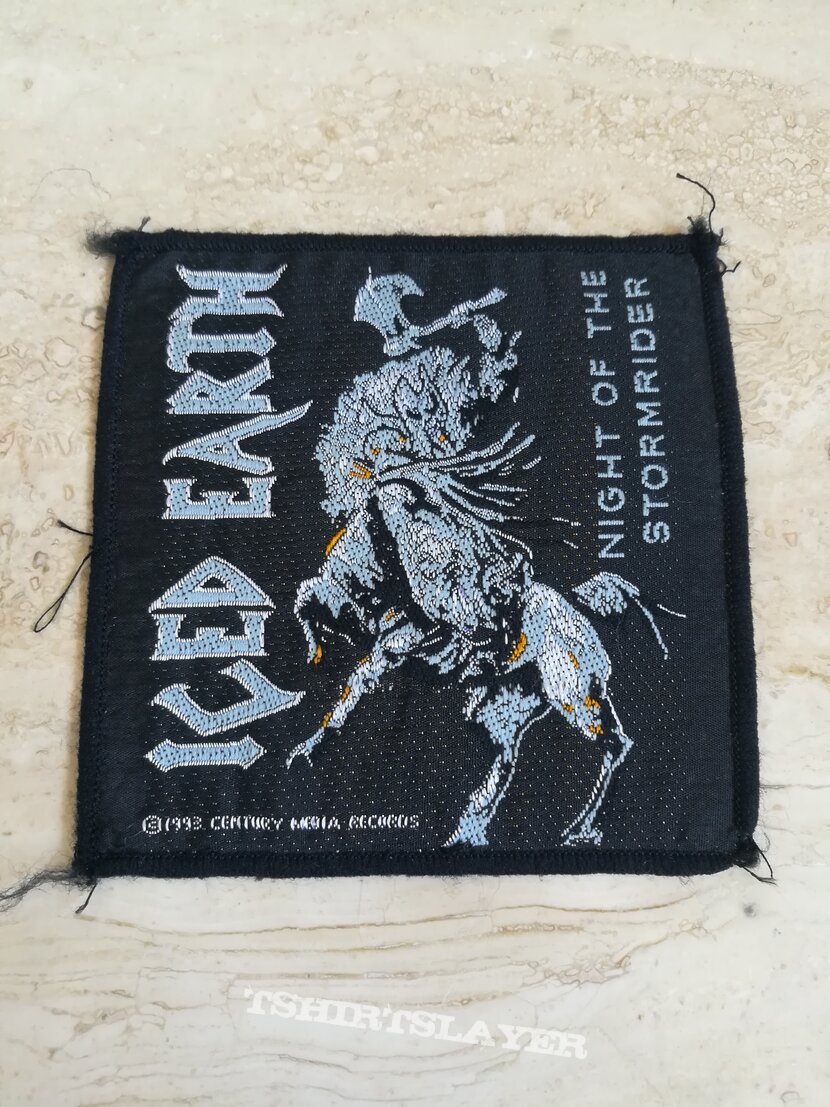 Iced Earth Night of the Stormrider patch 