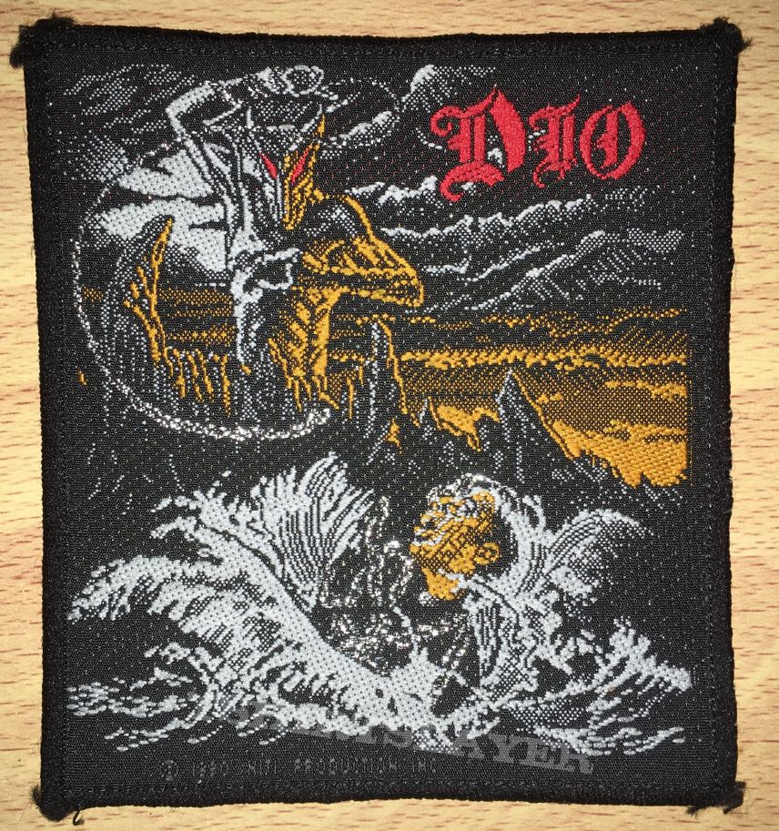 Vintage Dio Holy Diver Woven Patch