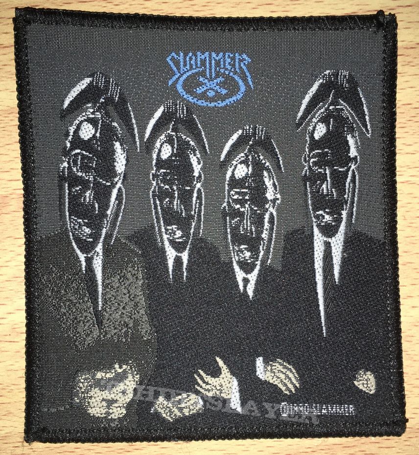 Vintage Slammer The Work Of Idle Hands Woven Patch