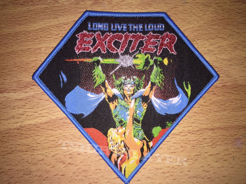 Exciter Long Live The Loud Woven Patch