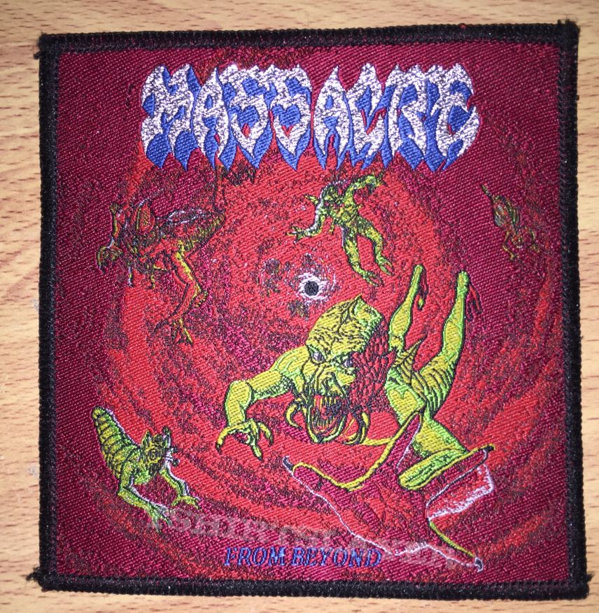 Massacre From Beyond Woven Patch