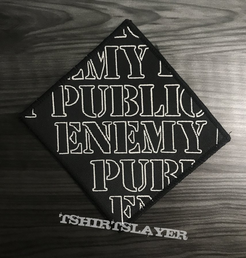 Vintage Public Enemy Woven Patch