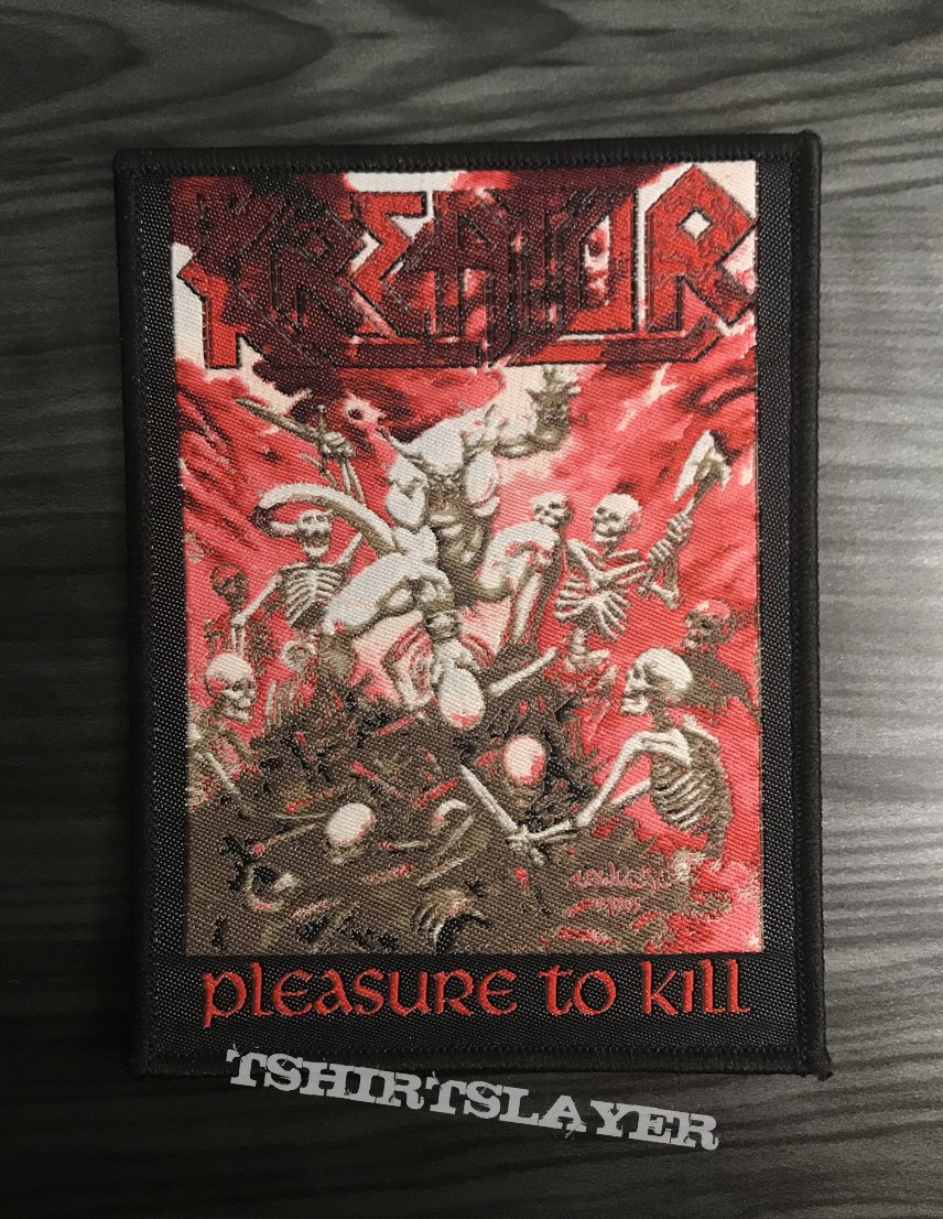 Kreator Pleasure To Kill Woven Patch