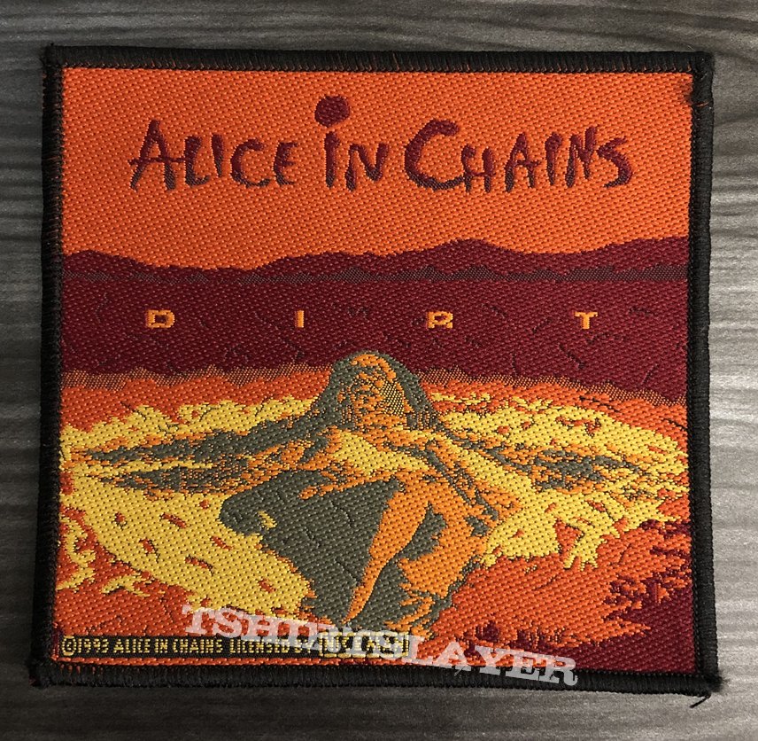 Vintage Alice In Chains Dirt Woven Patch | TShirtSlayer TShirt and  BattleJacket Gallery
