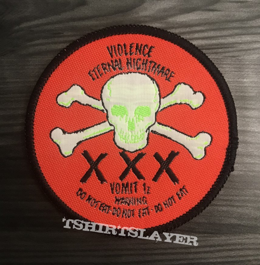 Vintage Vio-lence Eternal Nightmare Woven Patch