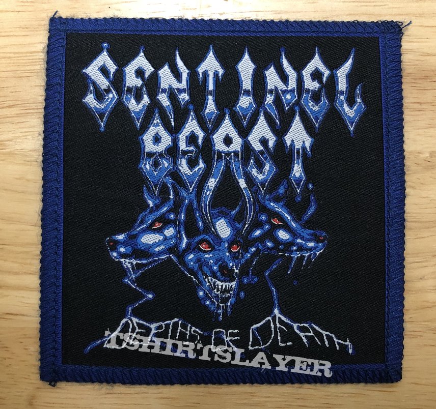 Sentinel Beast Depths Of Death Woven Patch