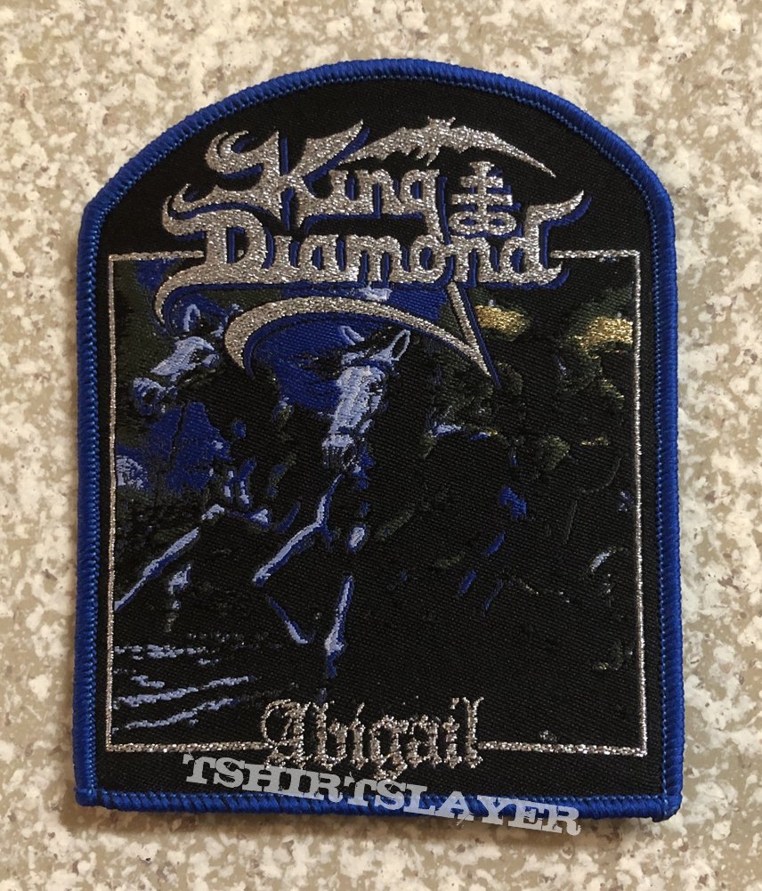 King Diamond Abigail Woven Patch (Blue Border)