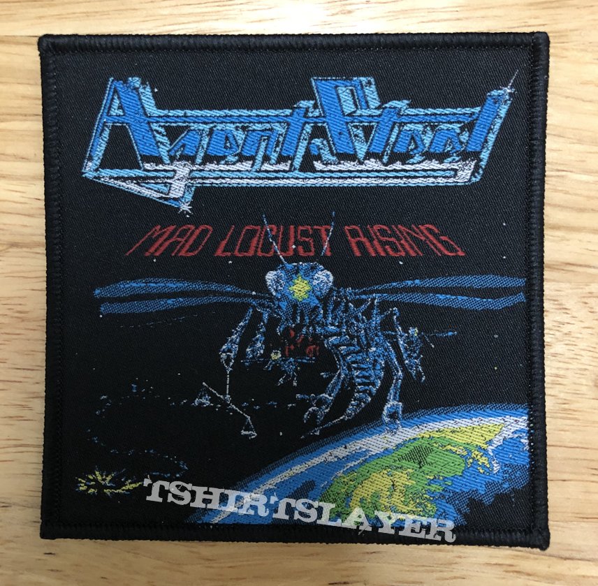 Agent Steel Mad Locust Rising Woven Patch