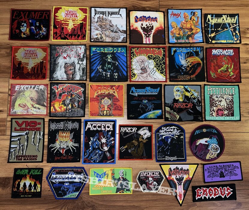 Pestilence Various Woven Patches