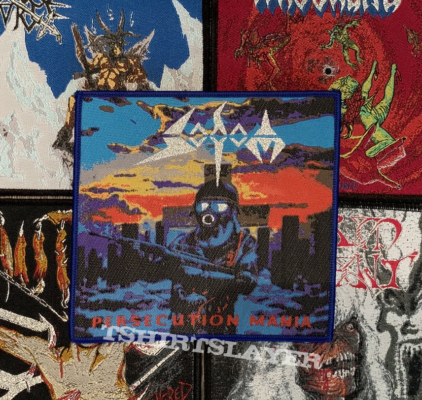 Sodom Persecution Mania Woven Patch