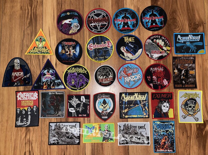 Anthrax Metal patches 