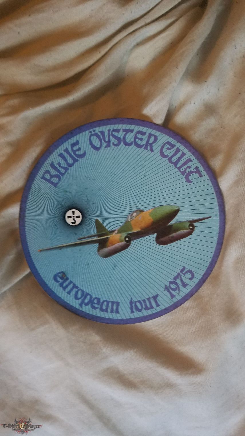 Blue Öyster Cult Europe 1975 Tour Sticker 