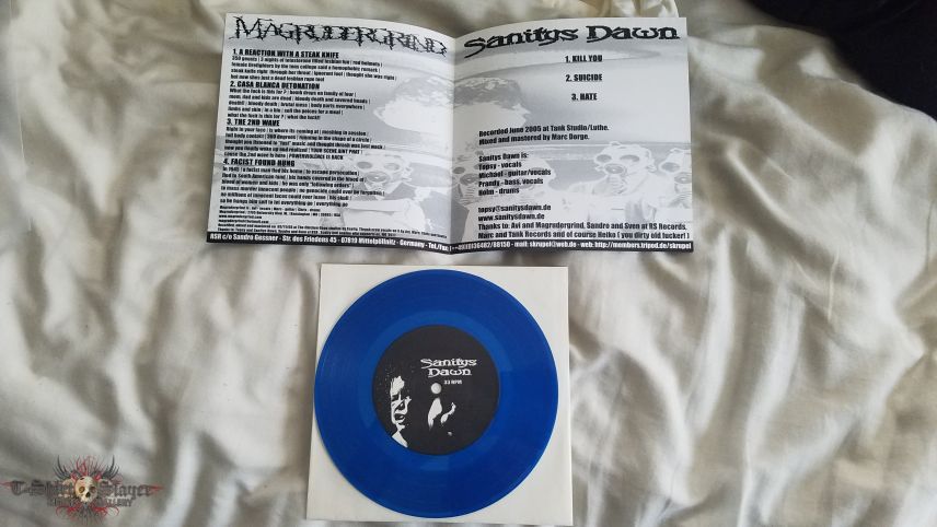 Magrudergrind/Sanity&#039;s Dawn Split 7in