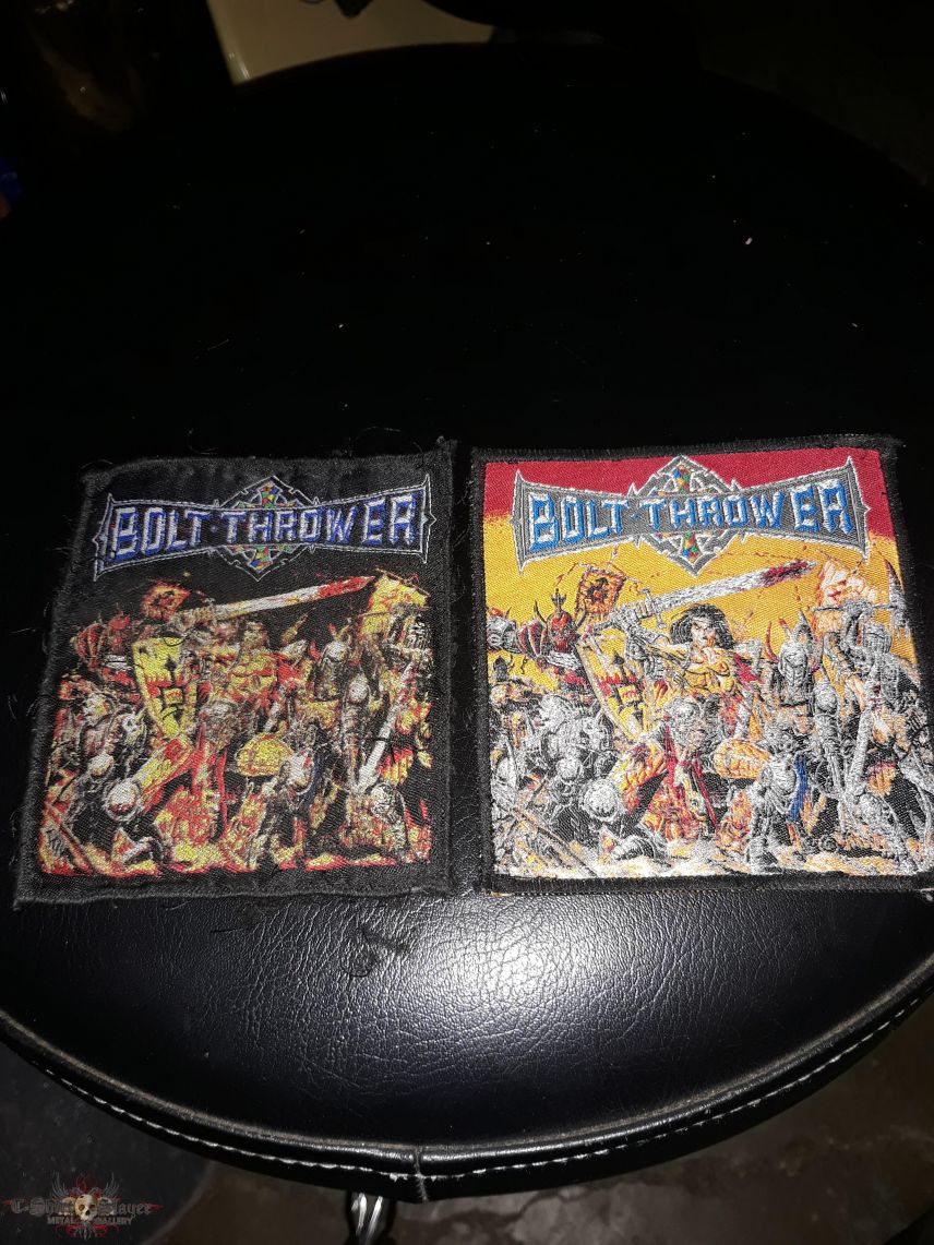 Bolt thrower warmaster patches