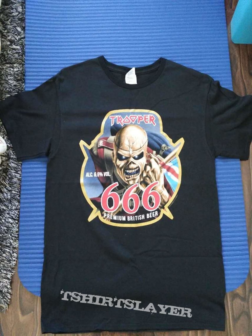 Iron Maiden-Trooper666 beer Tshirt