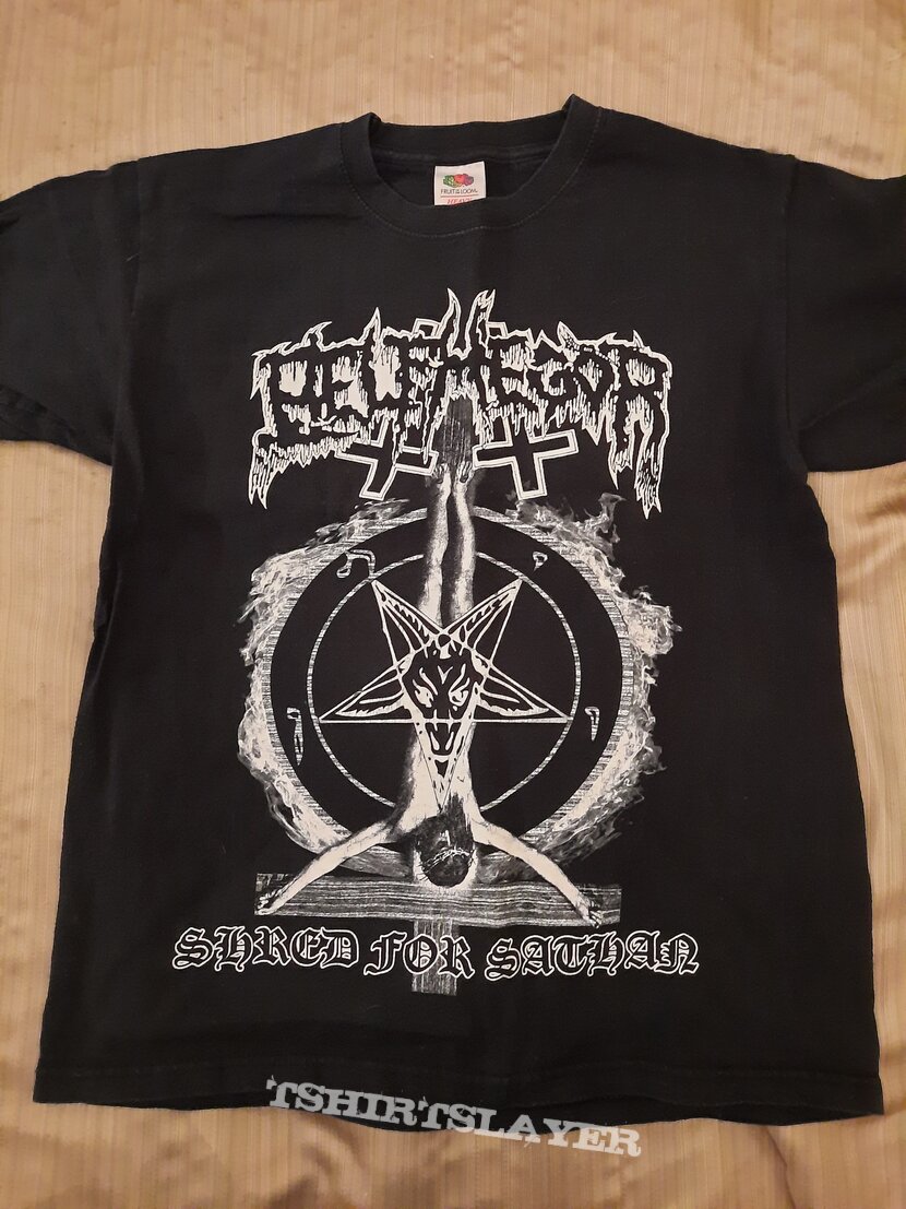 Belphegor 'Shred for Sathan' shirt size Medium | TShirtSlayer TShirt ...