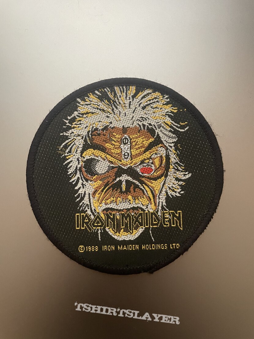 Iron Maiden the clairvoyant circle patch