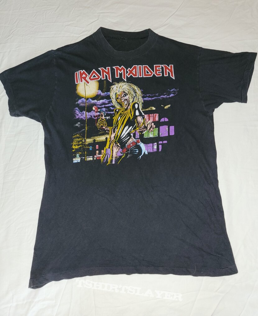 Iron Maiden - Killers FC shirt | TShirtSlayer TShirt and BattleJacket ...