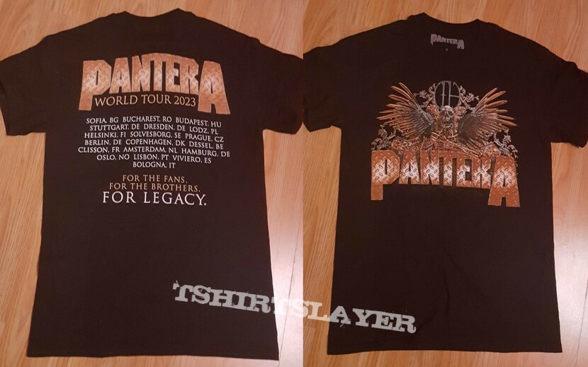 Pantera, Pantera Tour Shirt 2023 TShirt or Longsleeve (HeavyMetalQueen ...