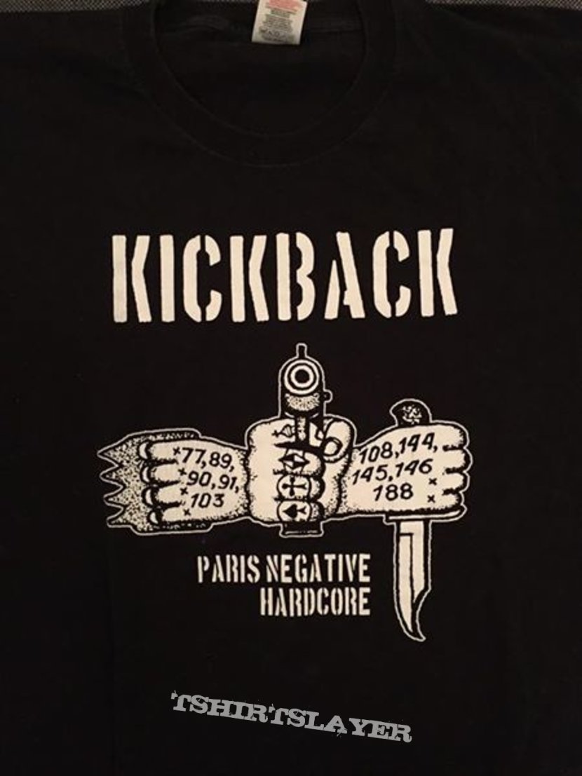 Kickback Paris Negative Hardcore size L