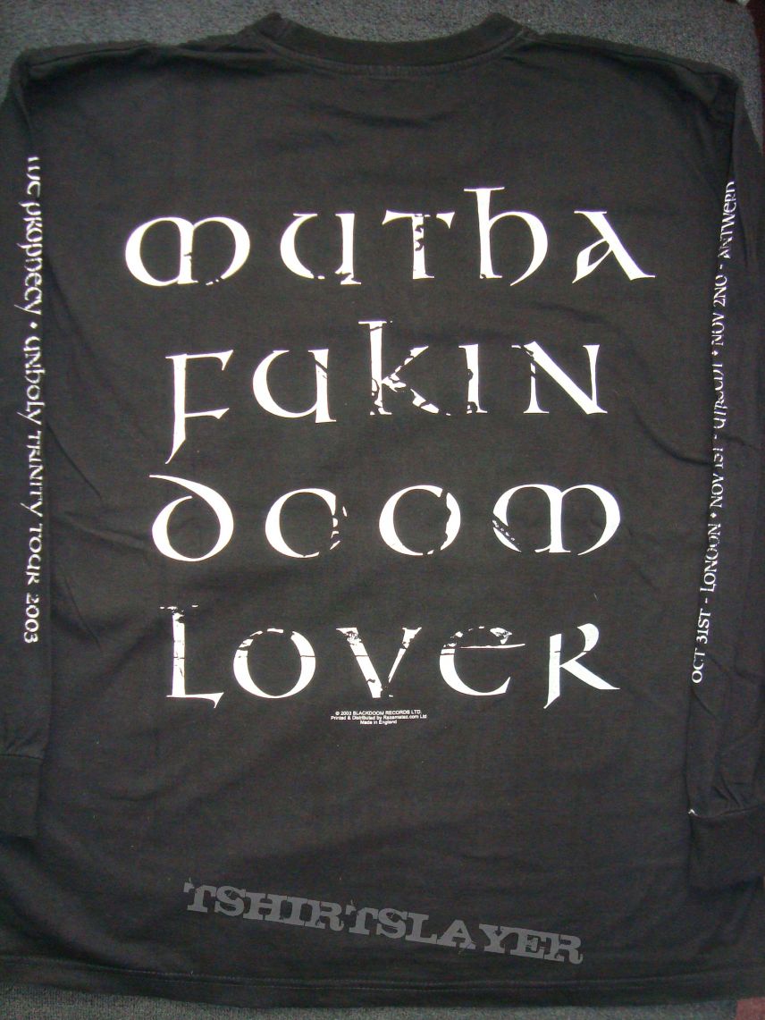 T-shirt The Prophecy - Ashes - Tour 2003 