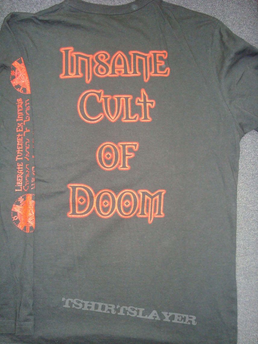 T-shirt Insanity reigns supreme - Insane cult of doom 