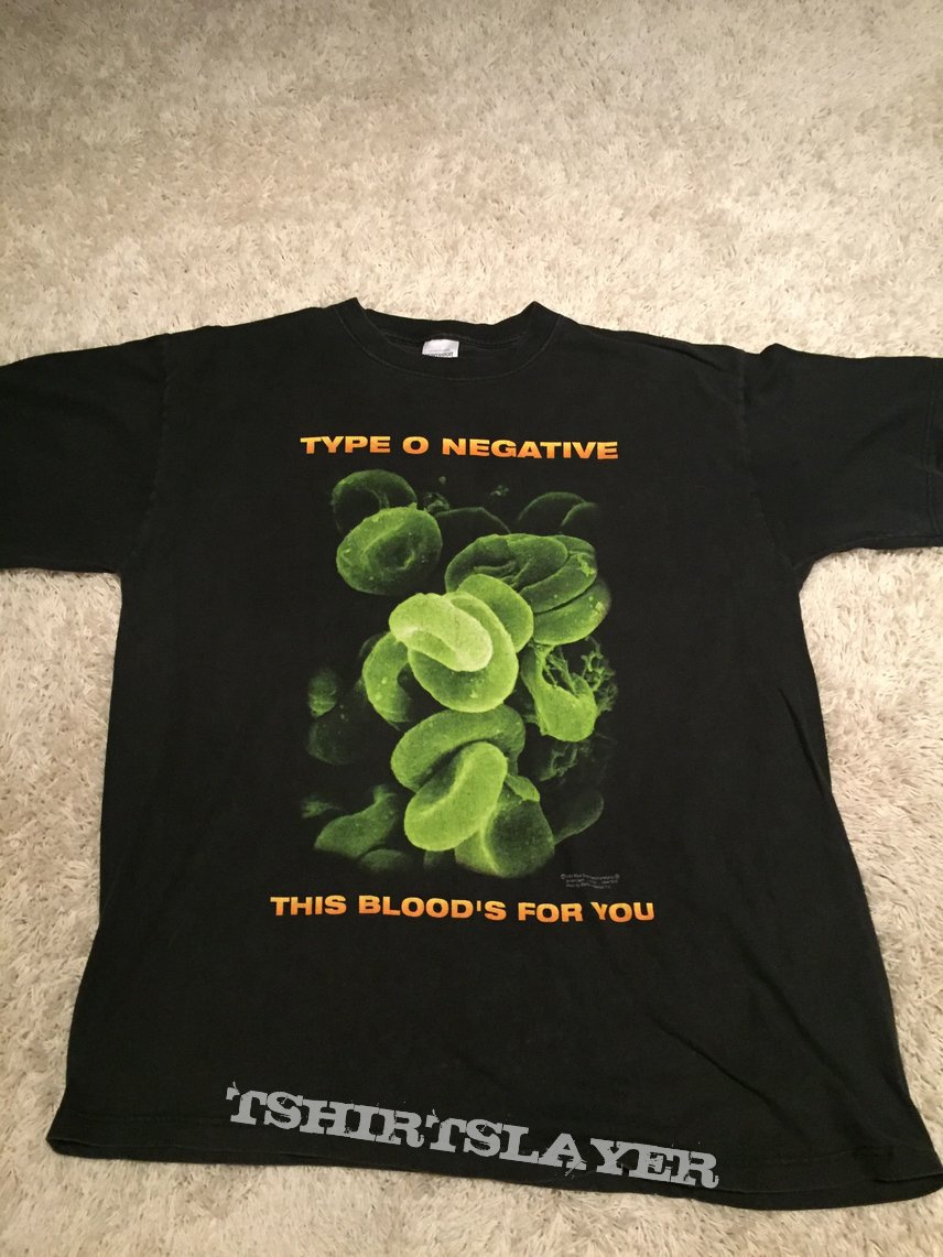 Type O Negative &#039;&#039;this blood&#039;s for you 2000 tour&#039;&#039;