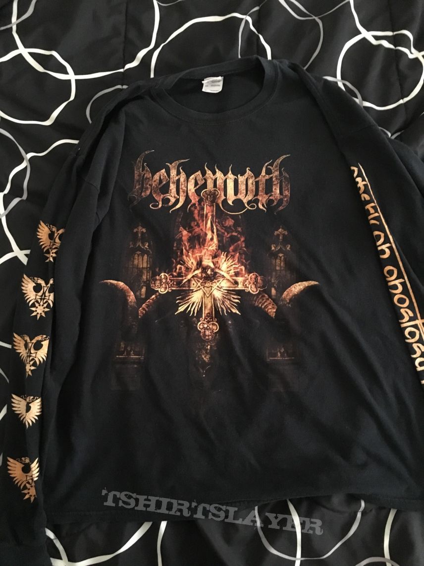 Behemoth American Apostasy Tour 2008 E.V. long sleeve XL shirt
