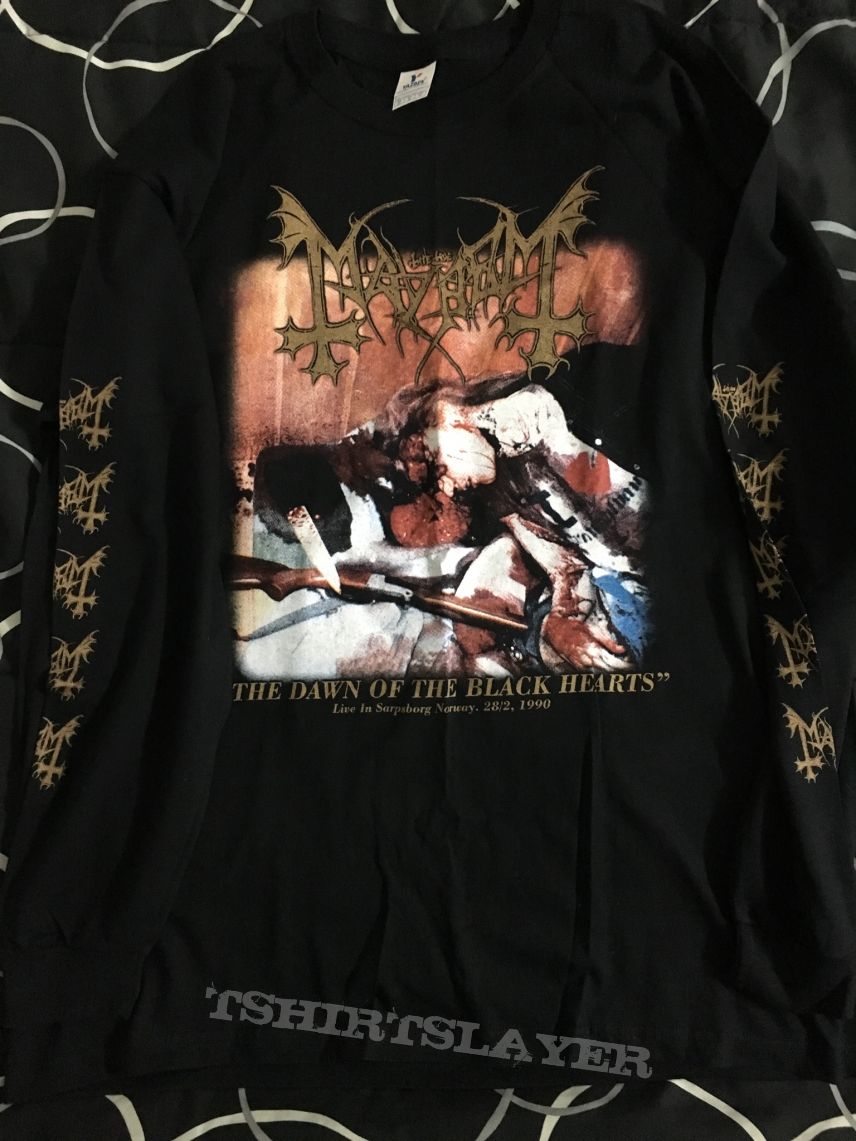 Mayhem The Dawn of the Black Hearts longsleeve