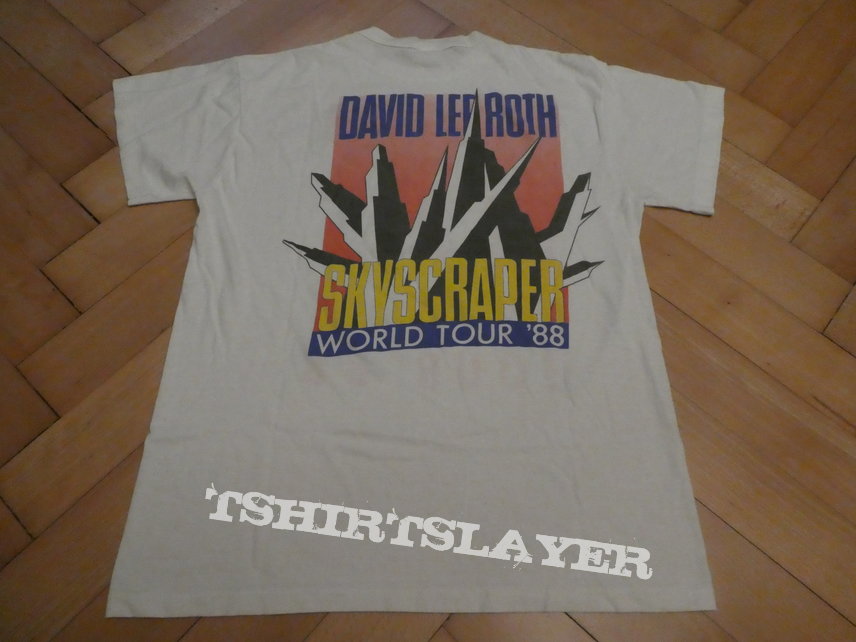 David Lee Roth &quot;skyscraper tour &#039;88&quot; shirt (Original)