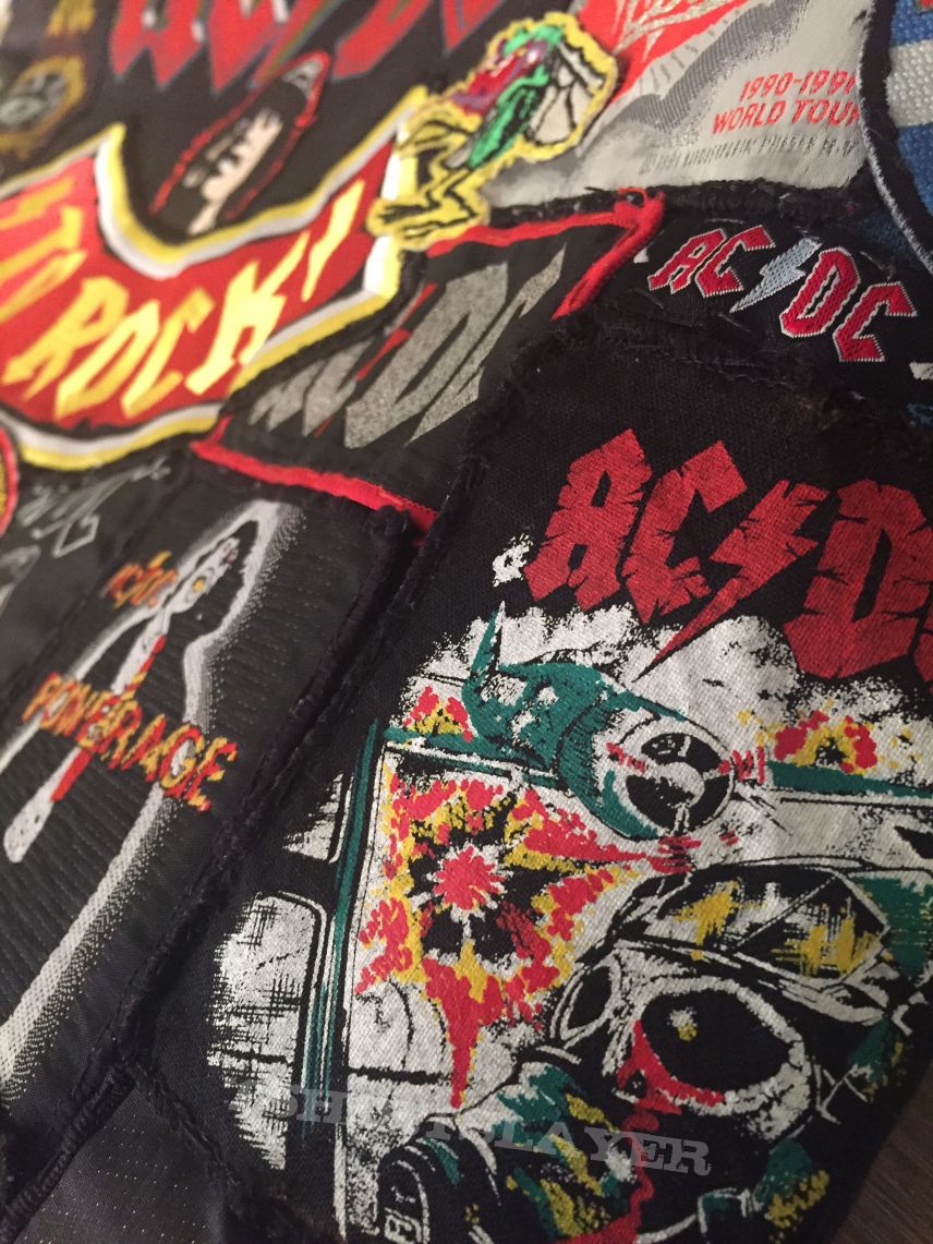 AC/DC Battle jacket - Tribute vest - Kutte | TShirtSlayer TShirt and ...