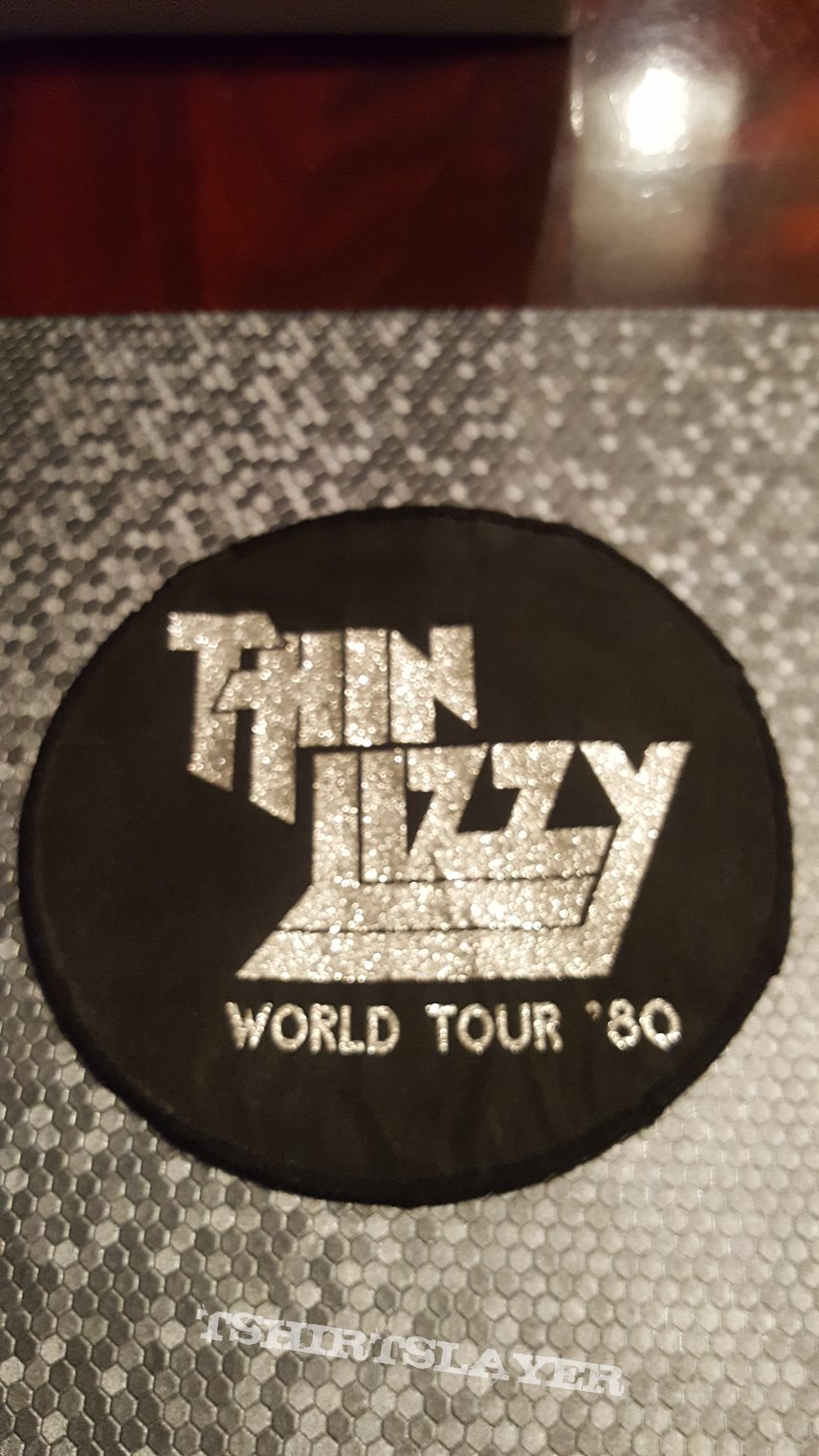 Thin Lizzy Chinatown World Tour patch 1980