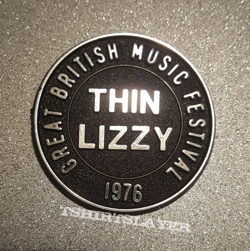 Thin Lizzy Thìn Lizzy gig pin