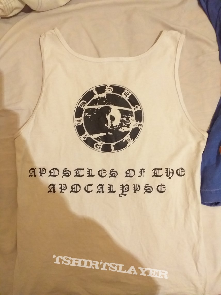 Svartidauði-Apostles Of The Apocalypse tank (white)