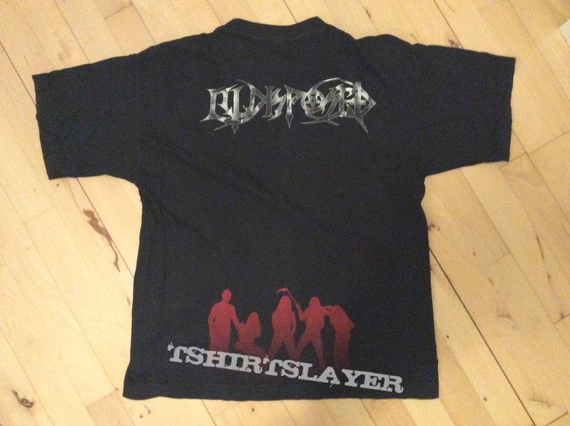 Illdisposed Return from Tomorrow embroidered logo shirt