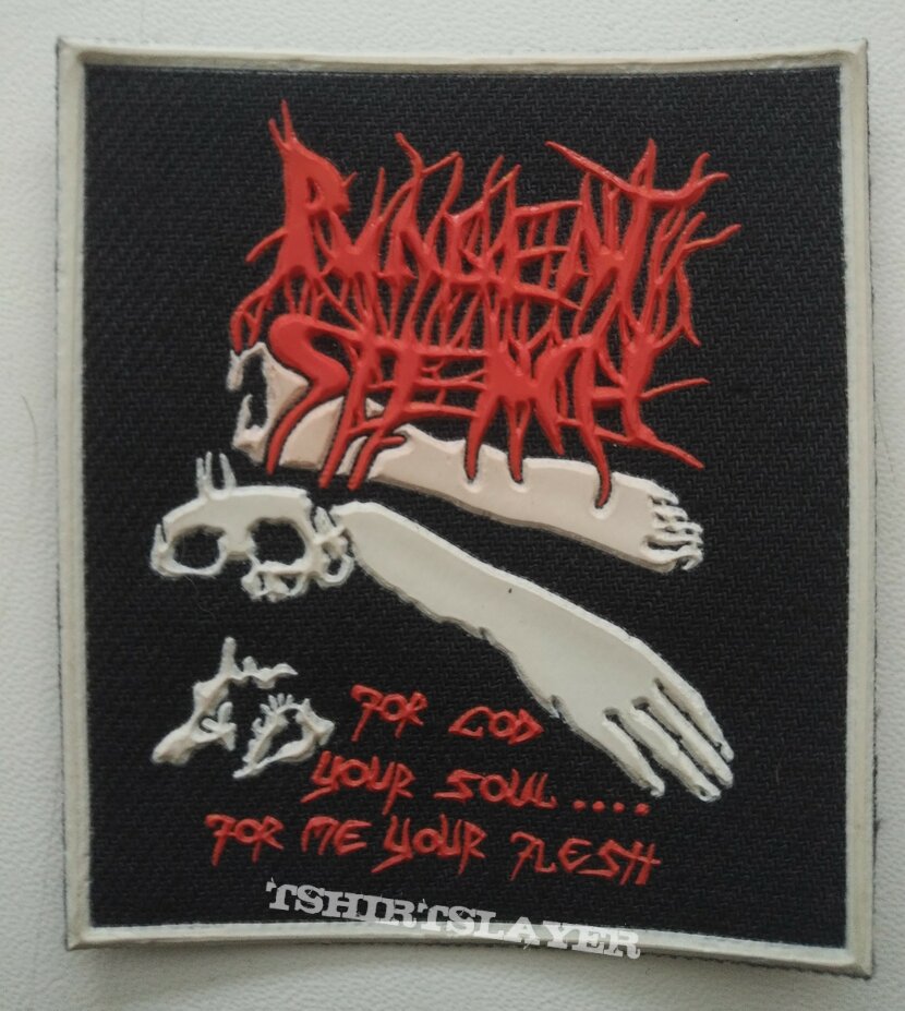 Pungent Stench &#039;For God Your Soul...&#039; rubber patch