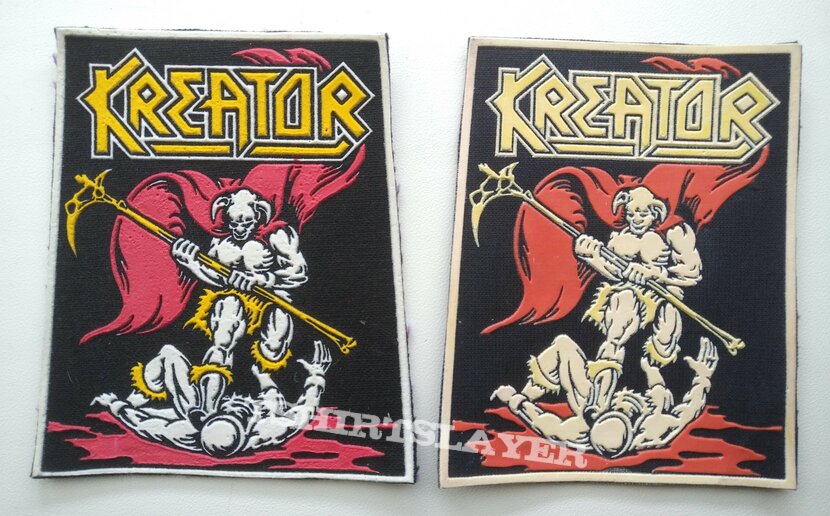 Kreator &#039;Endless Pain&#039; rubber patches