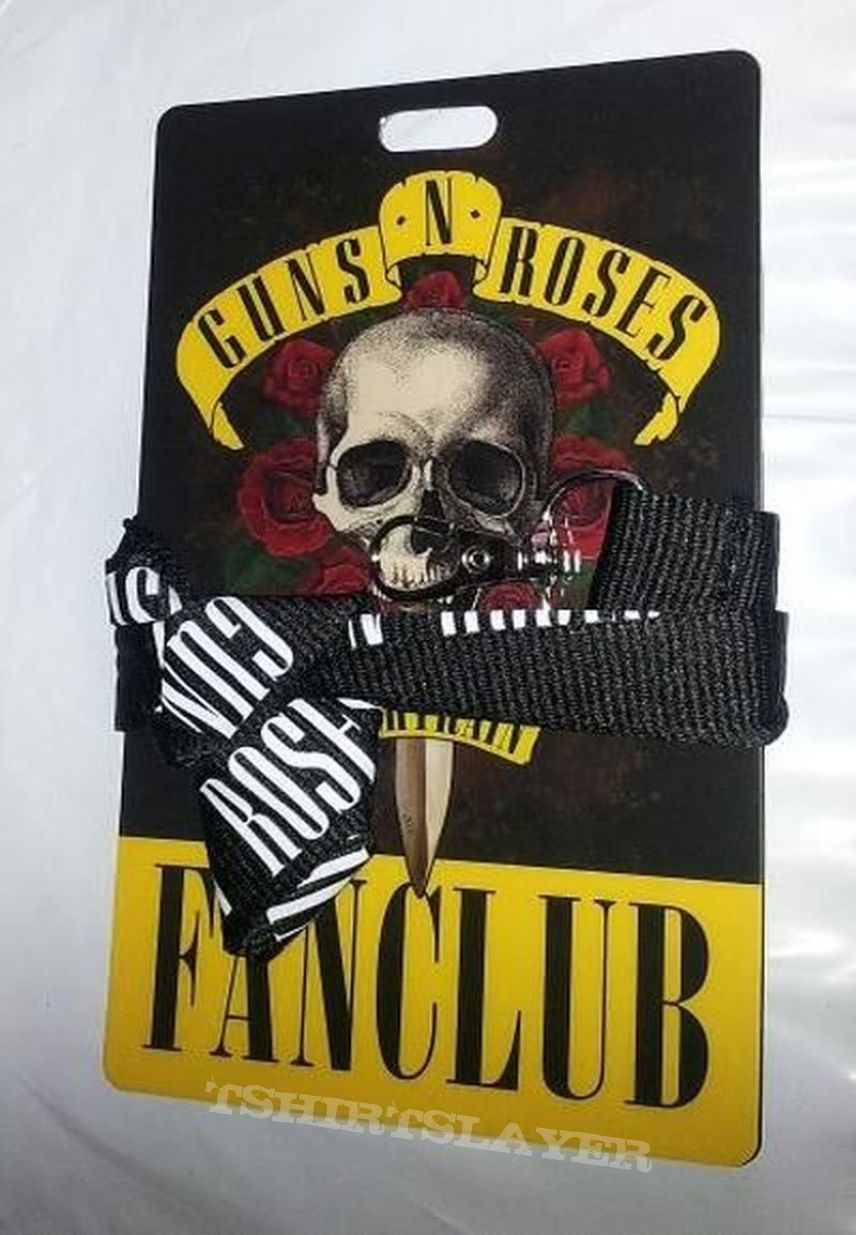Unworn / Mint XL GUNS N' ROSES Fan Club T-shirt & Laminate - U$40/U$45 |  TShirtSlayer TShirt and BattleJacket Gallery