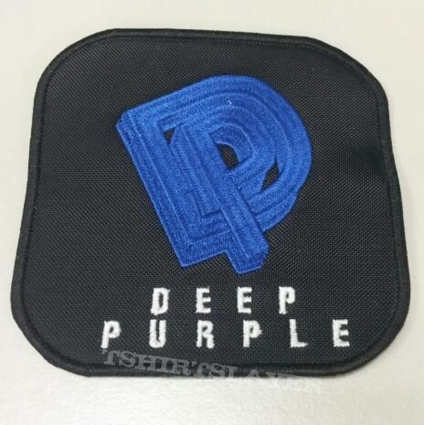  DEEP PURPLE DP logo square patch