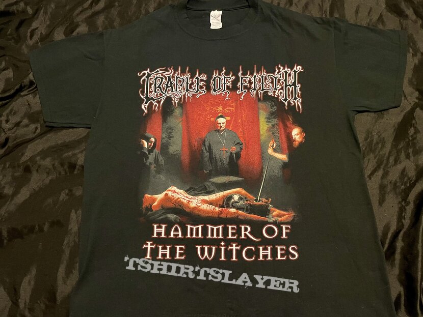 Cradle Of Filth Hammer Of The Witches Tour Shirt