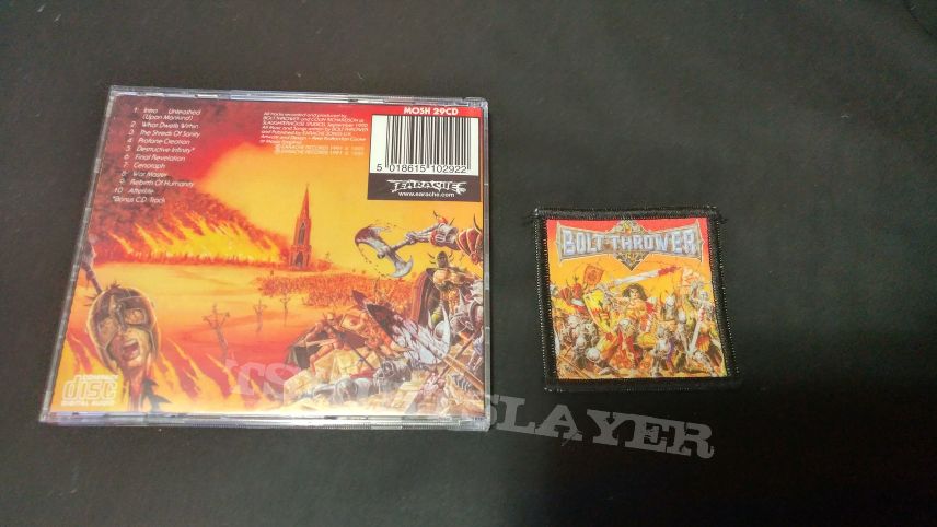 Bolt Thrower CD and patch
