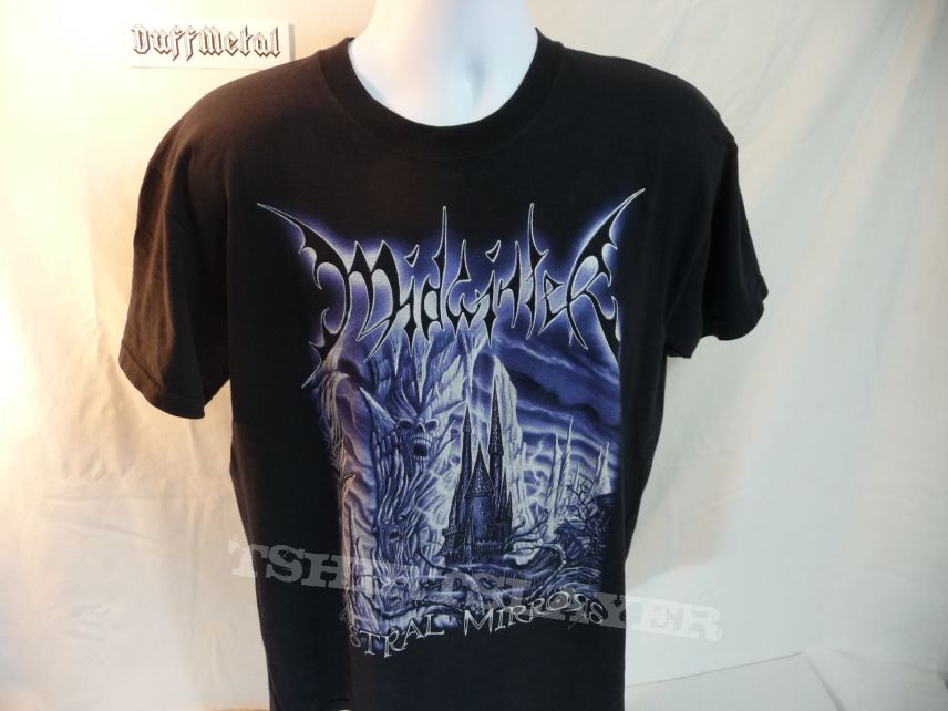 Midwinter Astral Mirrors T-Shirt, L, 2 Sided, black metal, death metal