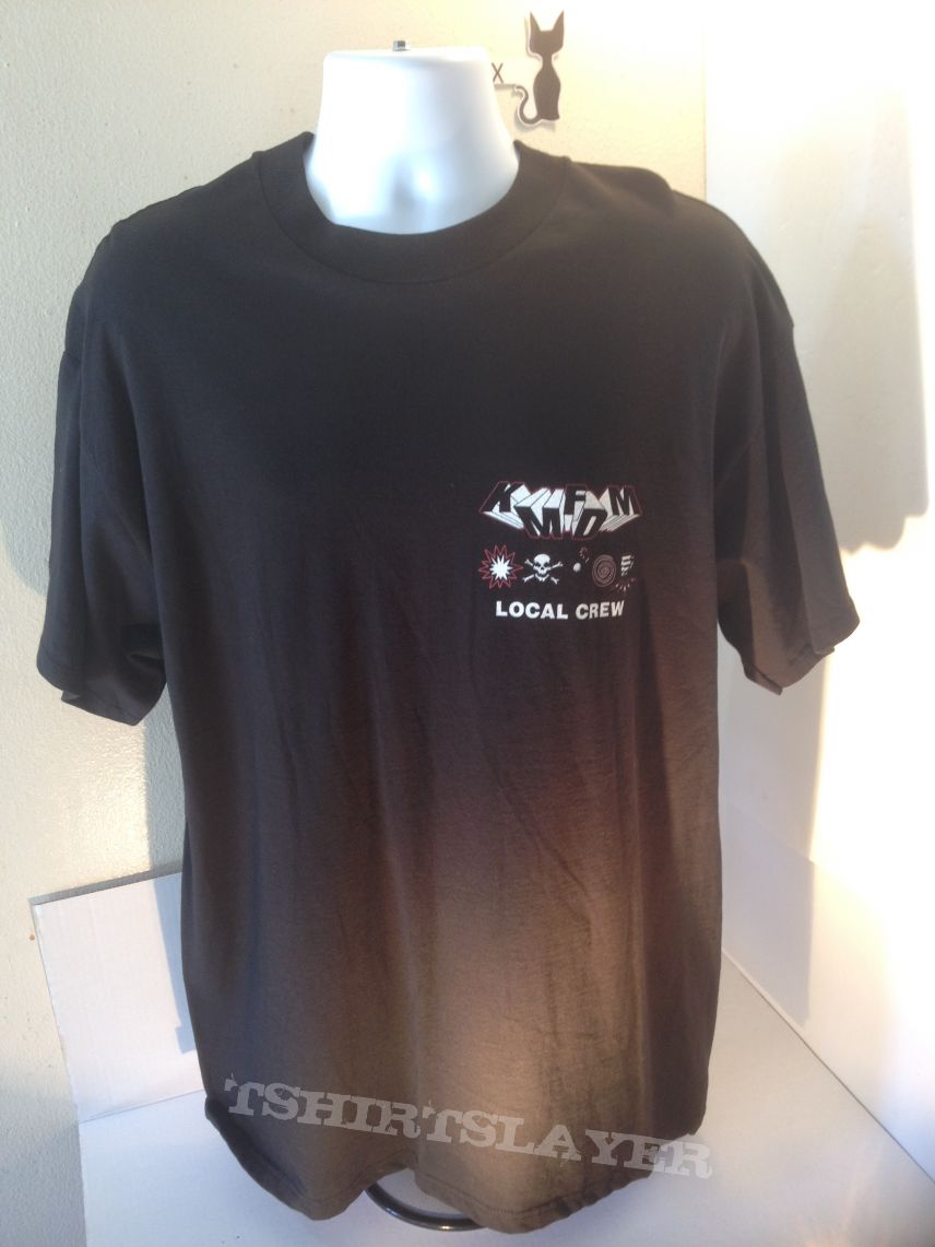 KMFDM Crew Shirt, Symbols Tour | TShirtSlayer TShirt and BattleJacket ...