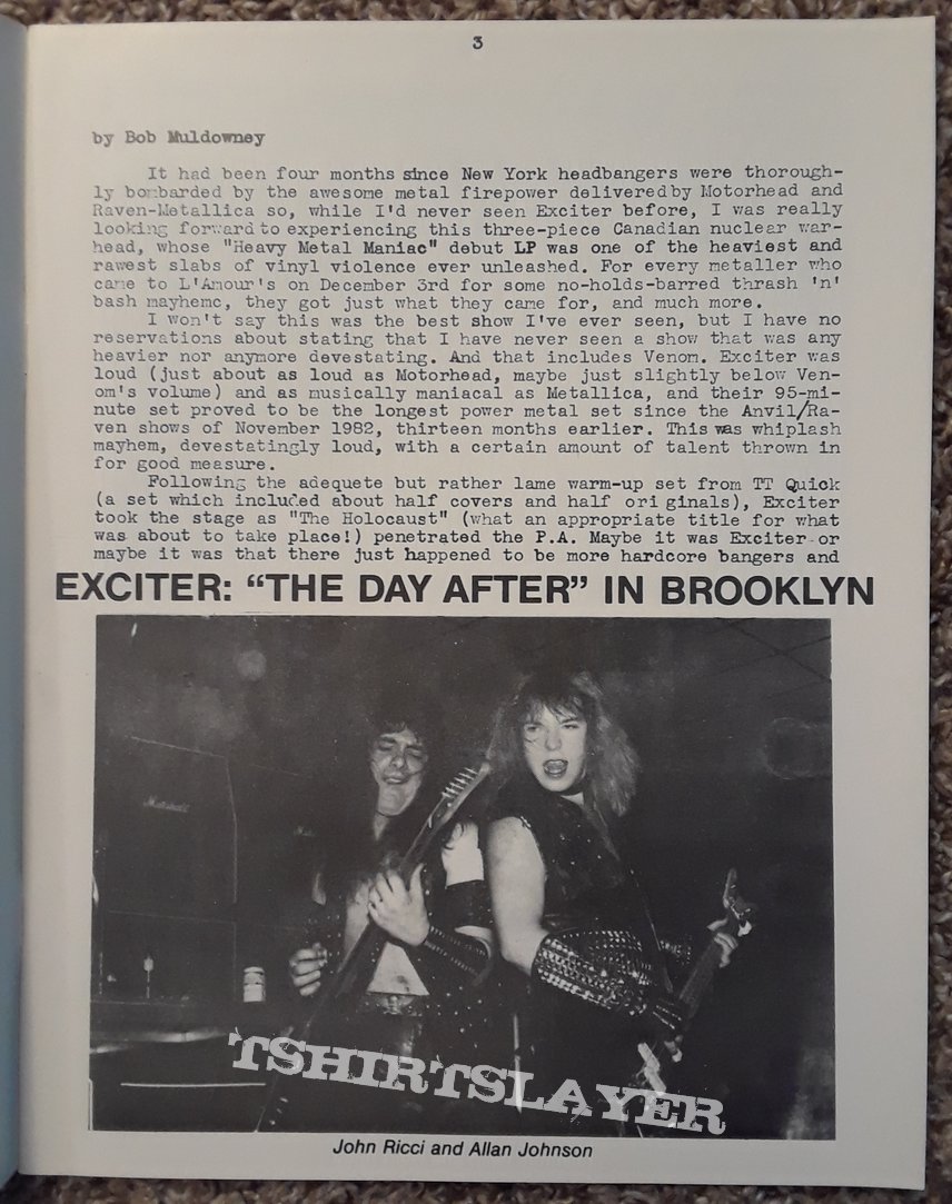 EXCITER- press/posters