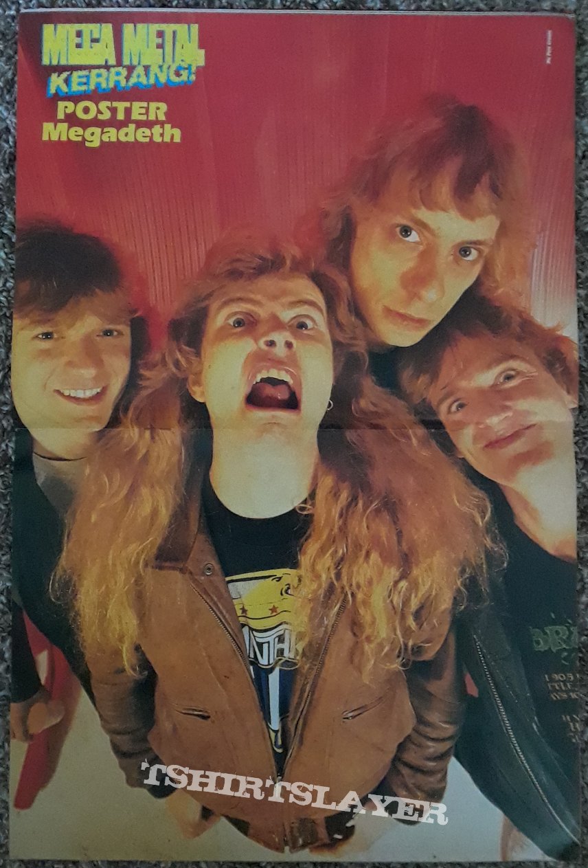 MEGADETH- press/posters