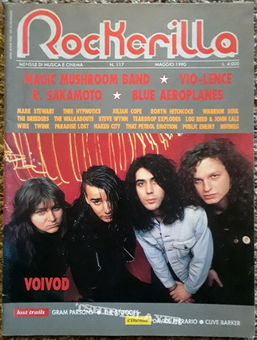 VOIVOD- posters/press/etc.